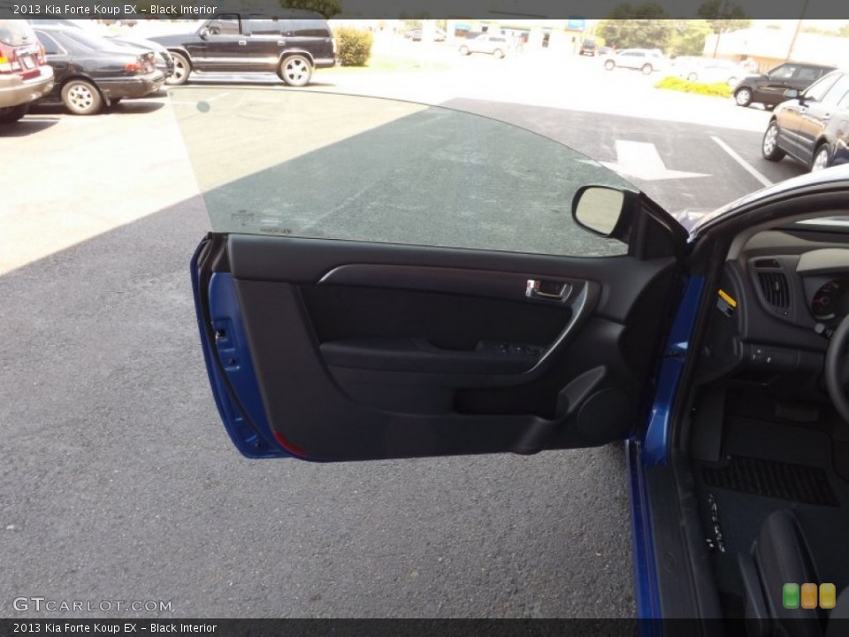 Black Interior Door Panel for the 2013 Kia Forte Koup EX #69060860