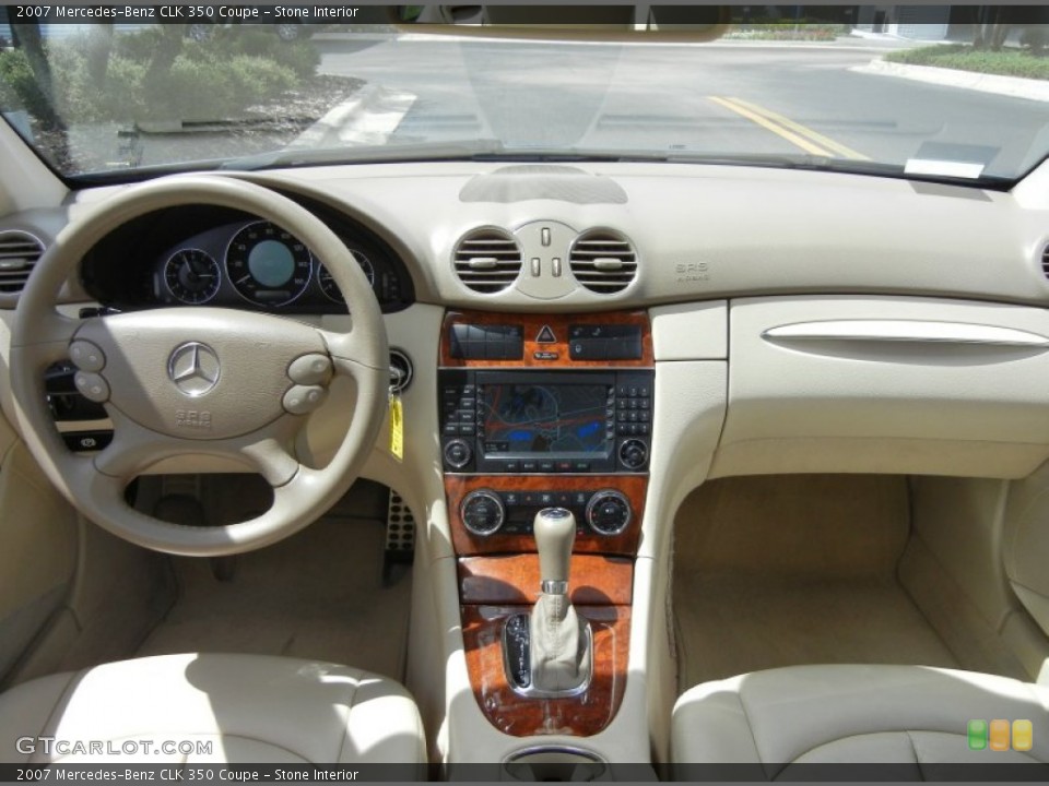 Stone Interior Dashboard for the 2007 Mercedes-Benz CLK 350 Coupe #69060925