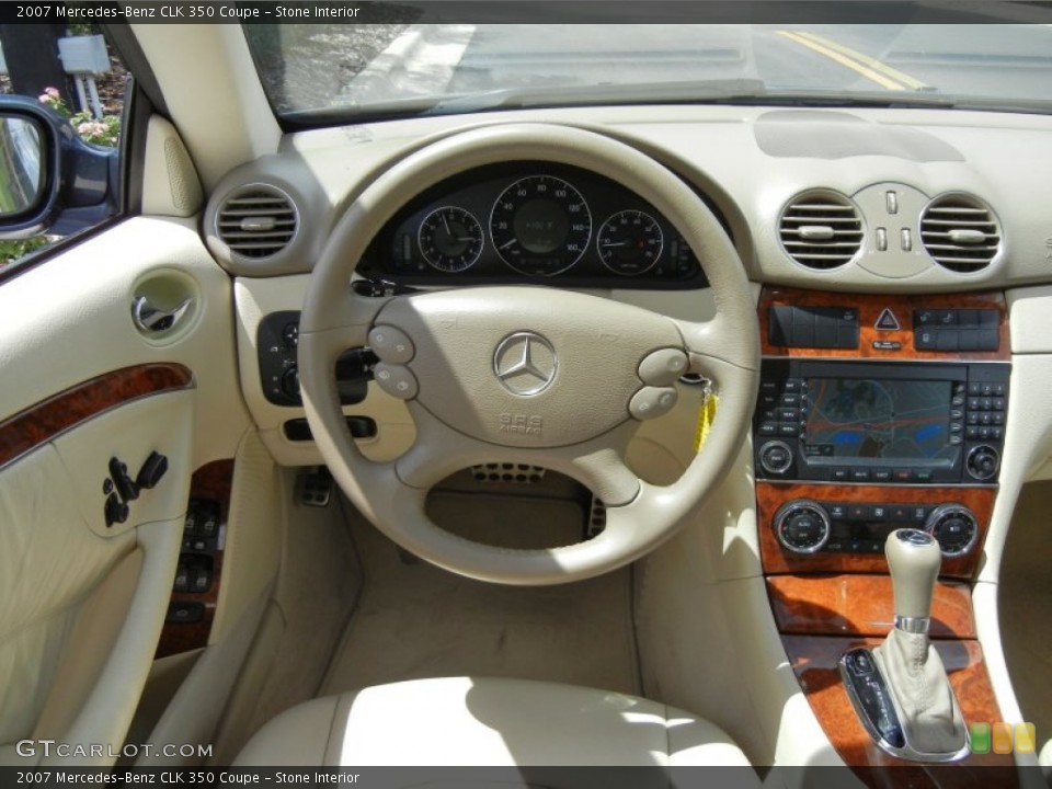 Stone Interior Dashboard for the 2007 Mercedes-Benz CLK 350 Coupe #69060935