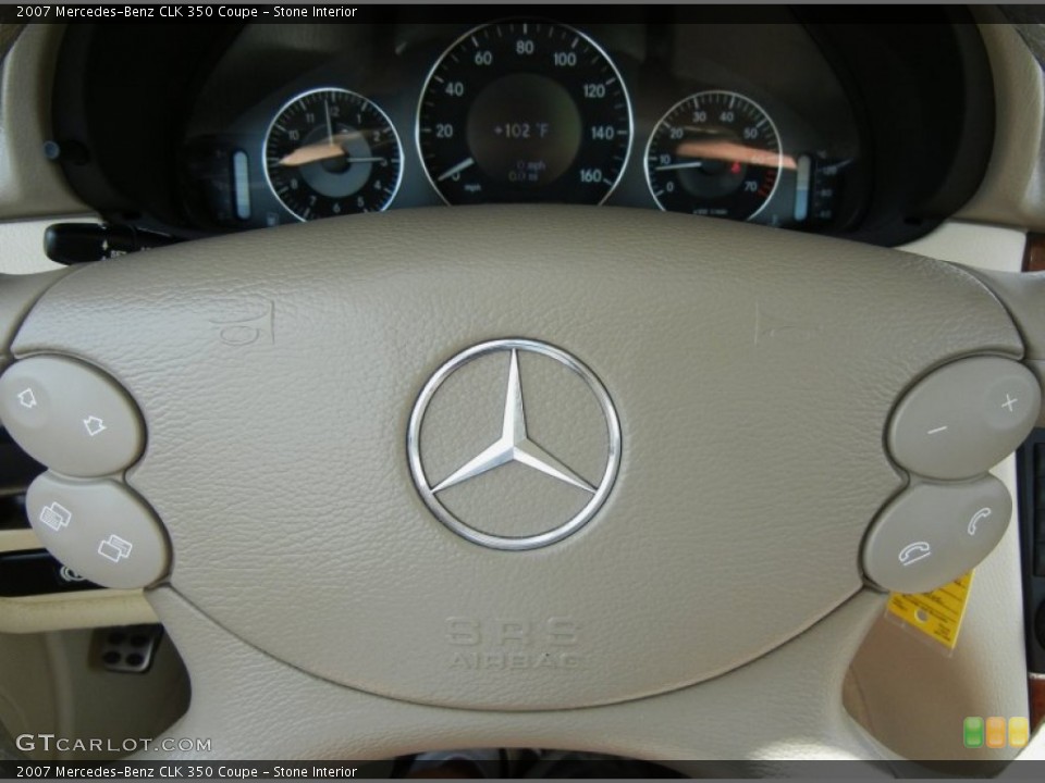 Stone Interior Controls for the 2007 Mercedes-Benz CLK 350 Coupe #69060980