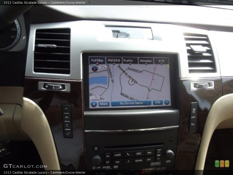 Cashmere/Cocoa Interior Navigation for the 2013 Cadillac Escalade Luxury #69062675