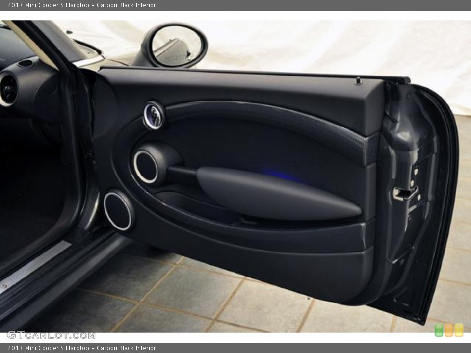Carbon Black Interior Door Panel for the 2013 Mini Cooper S Hardtop #69062828