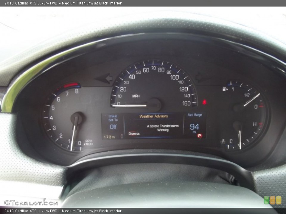 Medium Titanium/Jet Black Interior Gauges for the 2013 Cadillac XTS Luxury FWD #69062939