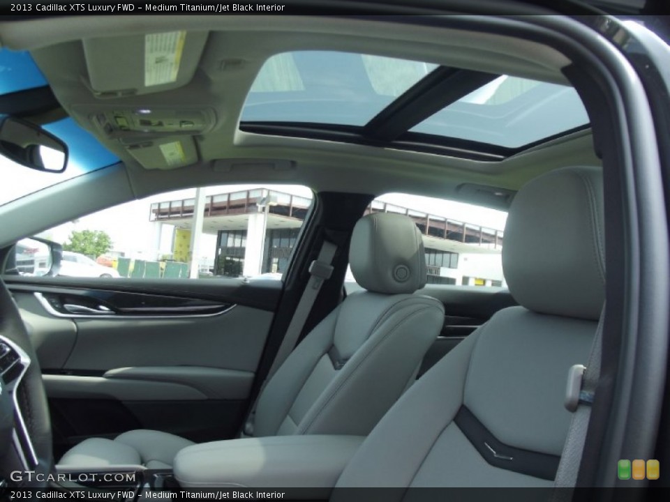 Medium Titanium/Jet Black Interior Sunroof for the 2013 Cadillac XTS Luxury FWD #69063008