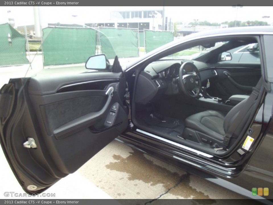Ebony Interior Photo for the 2013 Cadillac CTS -V Coupe #69063128
