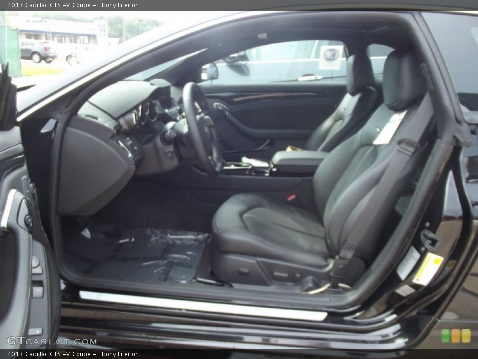 Ebony Interior Photo for the 2013 Cadillac CTS -V Coupe #69063137