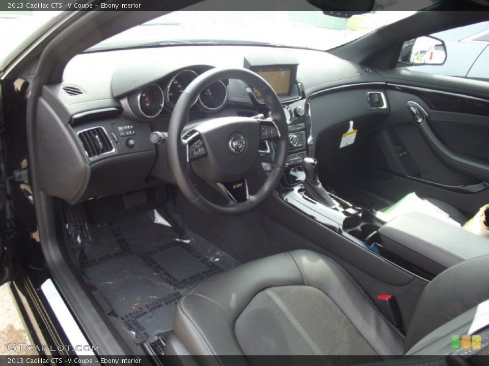 Ebony Interior Photo for the 2013 Cadillac CTS -V Coupe #69063146