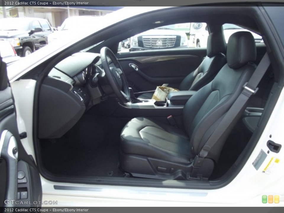 Ebony/Ebony Interior Photo for the 2012 Cadillac CTS Coupe #69064232