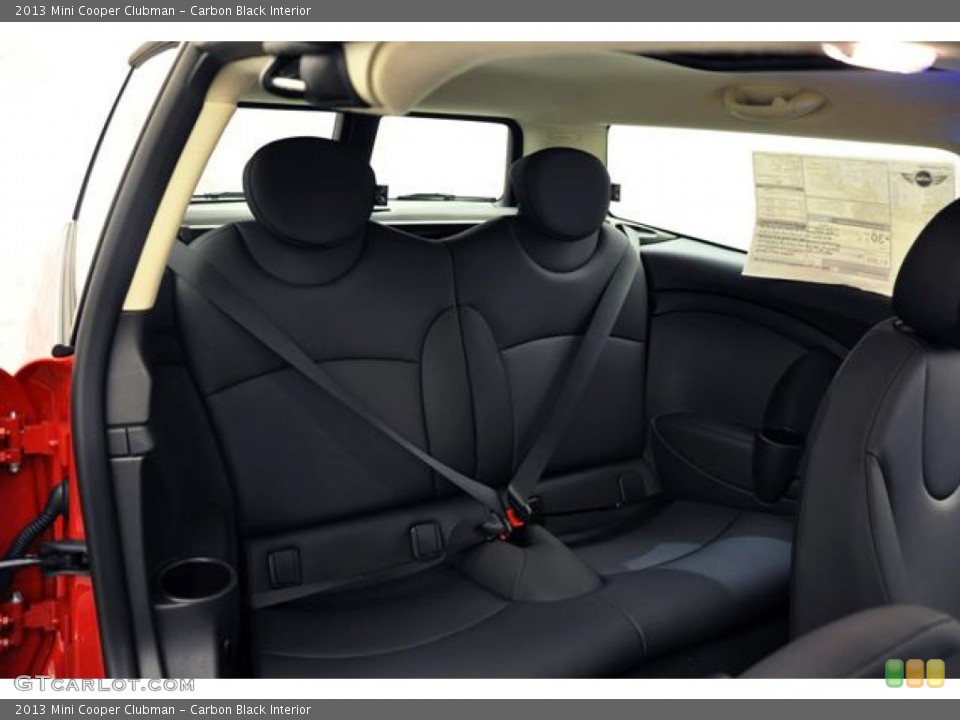 Carbon Black Interior Rear Seat for the 2013 Mini Cooper Clubman #69064406
