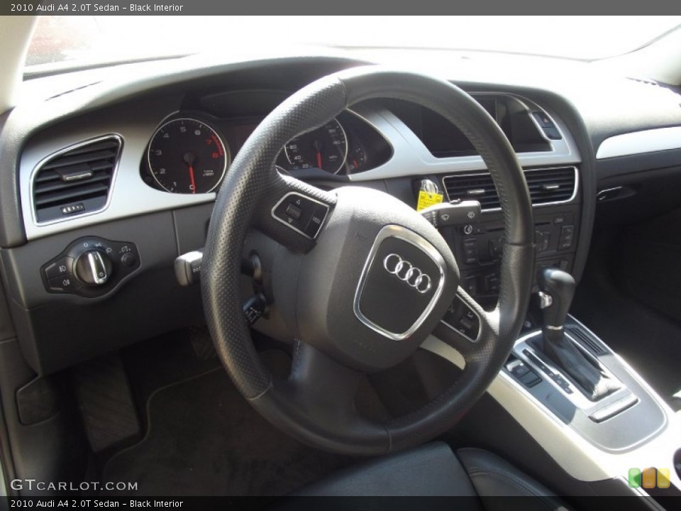 Black Interior Steering Wheel for the 2010 Audi A4 2.0T Sedan #69065270