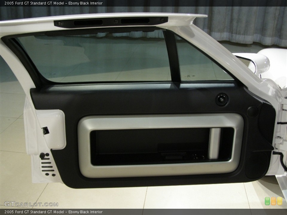 Ebony Black Interior Door Panel for the 2005 Ford GT  #69066