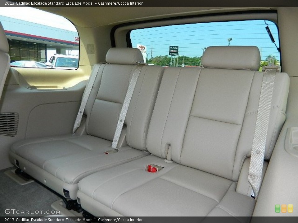 Cashmere/Cocoa Interior Rear Seat for the 2013 Cadillac Escalade  #69067652
