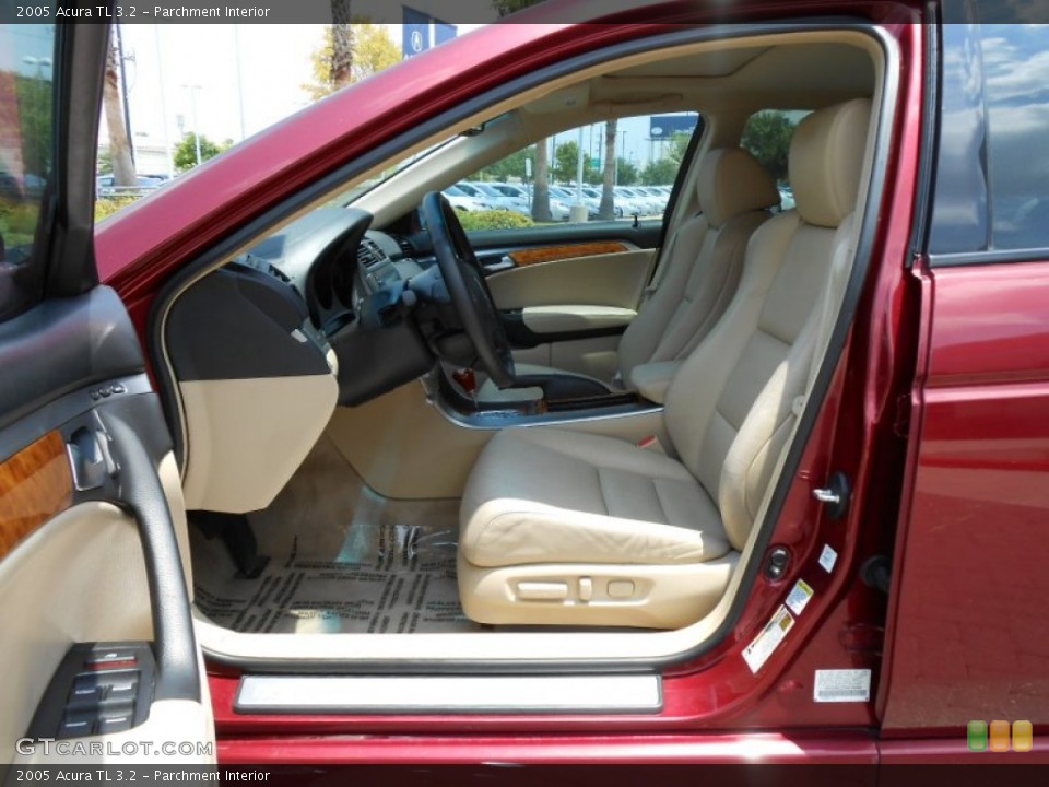 Parchment Interior Front Seat for the 2005 Acura TL 3.2 #69068515