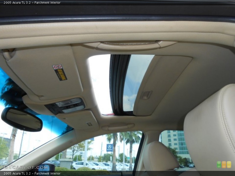 Parchment Interior Sunroof for the 2005 Acura TL 3.2 #69068699