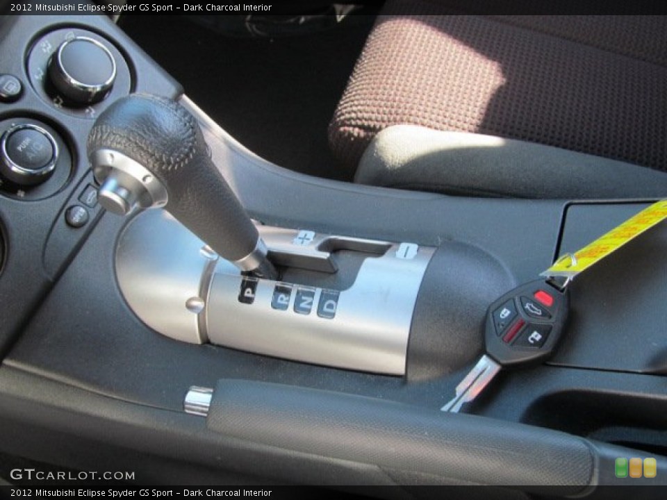 Dark Charcoal Interior Transmission for the 2012 Mitsubishi Eclipse Spyder GS Sport #69071609
