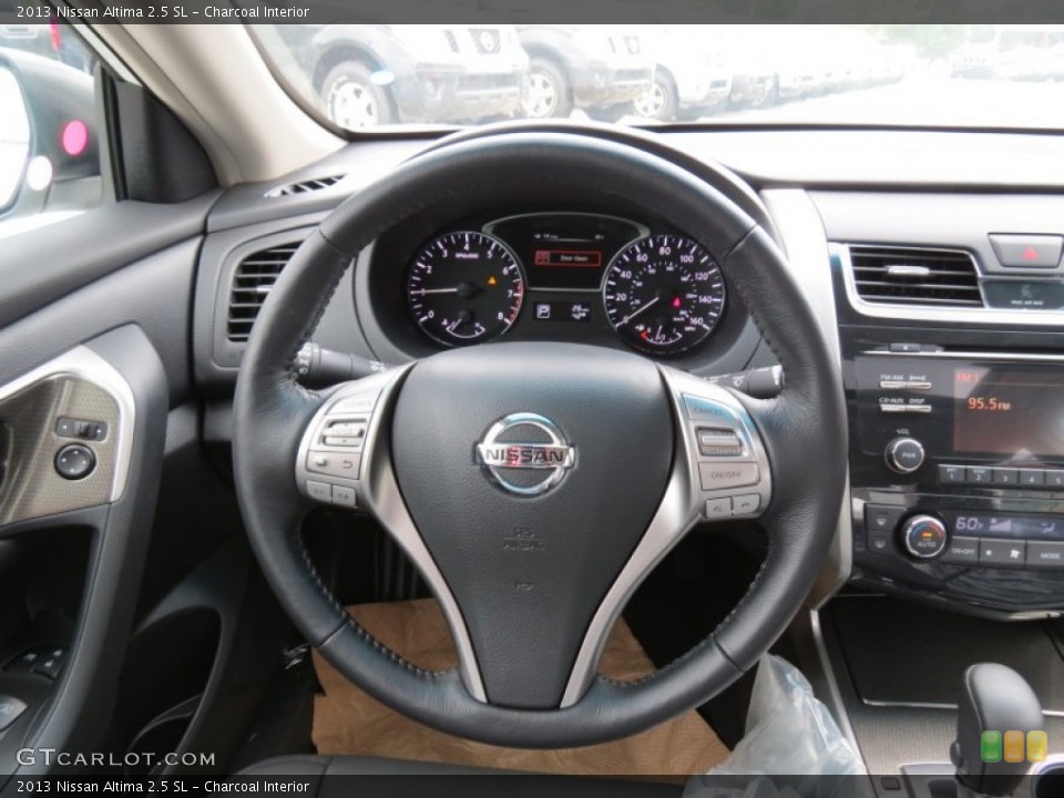 Charcoal Interior Steering Wheel for the 2013 Nissan Altima 2.5 SL #69072086