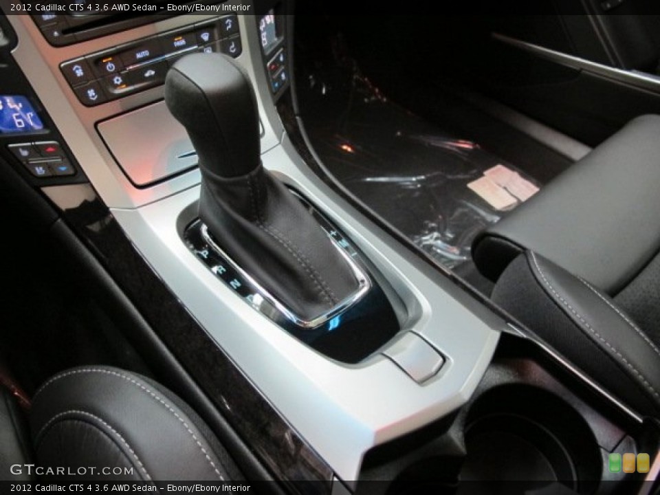 Ebony/Ebony Interior Transmission for the 2012 Cadillac CTS 4 3.6 AWD Sedan #69072767