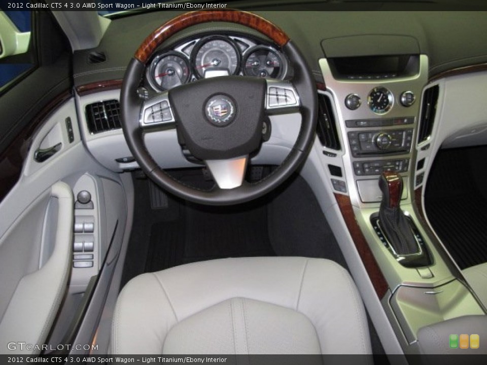 Light Titanium/Ebony Interior Dashboard for the 2012 Cadillac CTS 4 3.0 AWD Sport Wagon #69073112