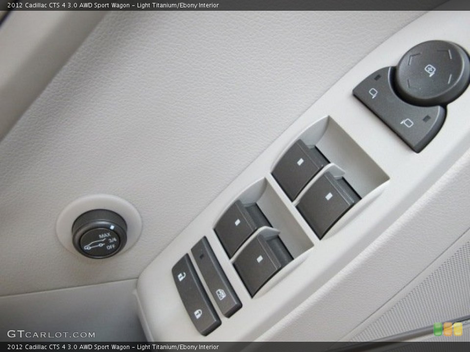 Light Titanium/Ebony Interior Controls for the 2012 Cadillac CTS 4 3.0 AWD Sport Wagon #69073199