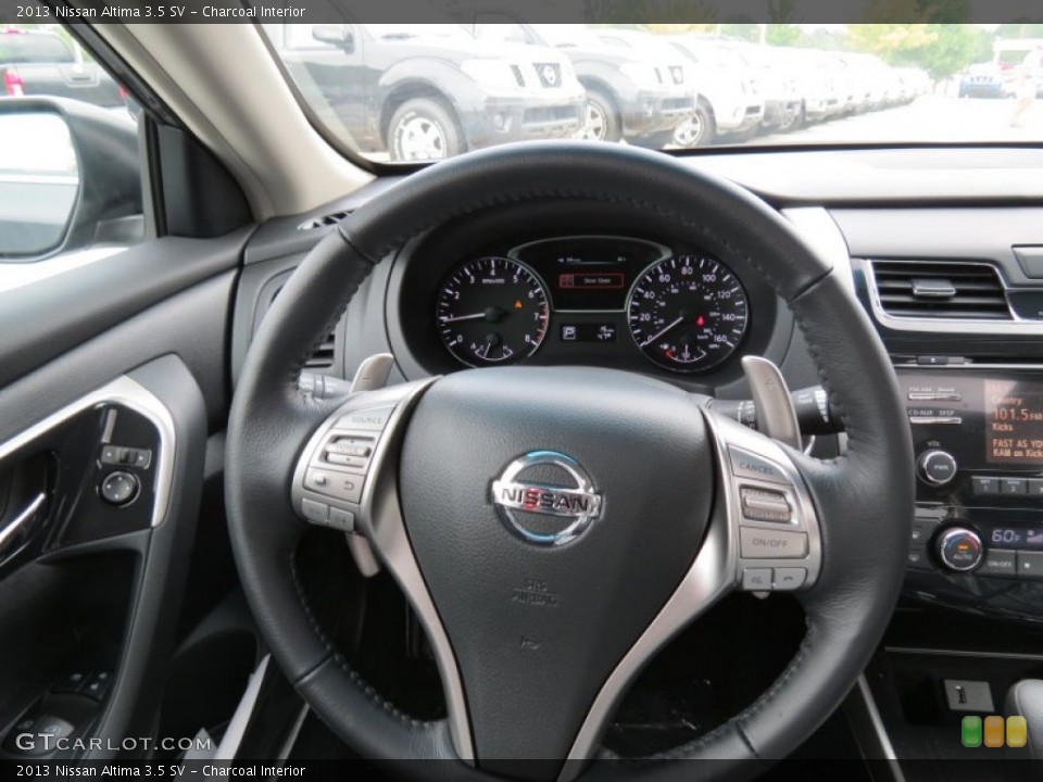 Charcoal Interior Steering Wheel for the 2013 Nissan Altima 3.5 SV #69073394