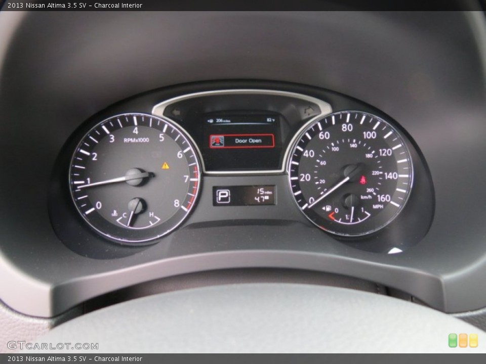 Charcoal Interior Gauges for the 2013 Nissan Altima 3.5 SV #69073403