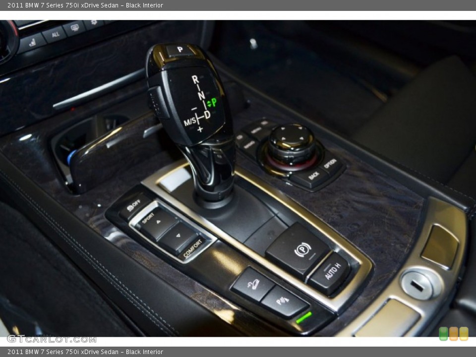 Black Interior Transmission for the 2011 BMW 7 Series 750i xDrive Sedan #69076733