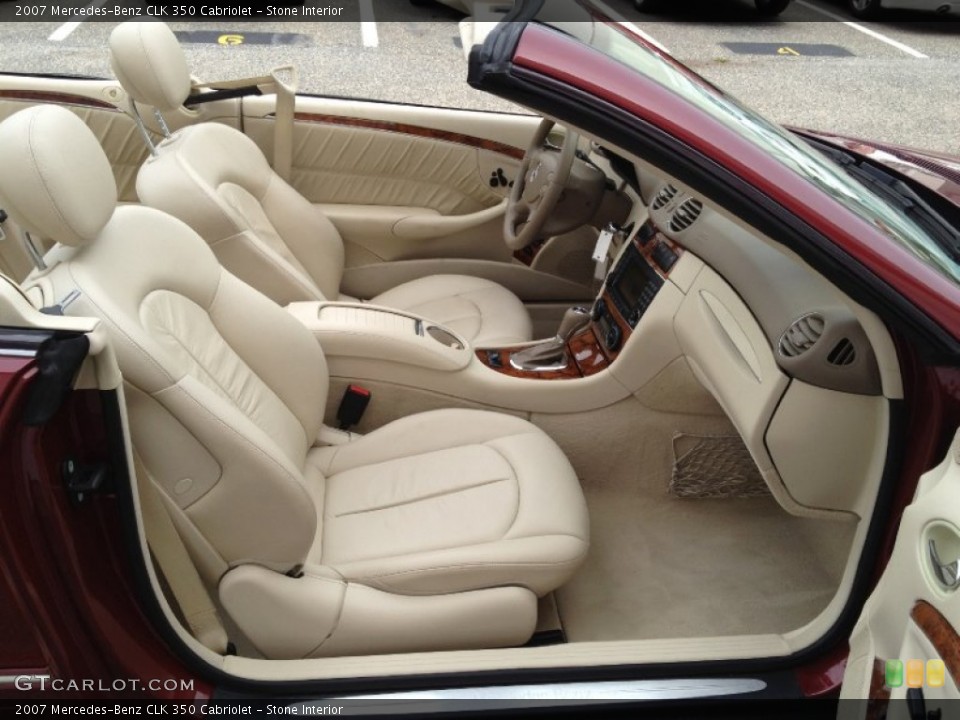 Stone Interior Photo for the 2007 Mercedes-Benz CLK 350 Cabriolet #69078302