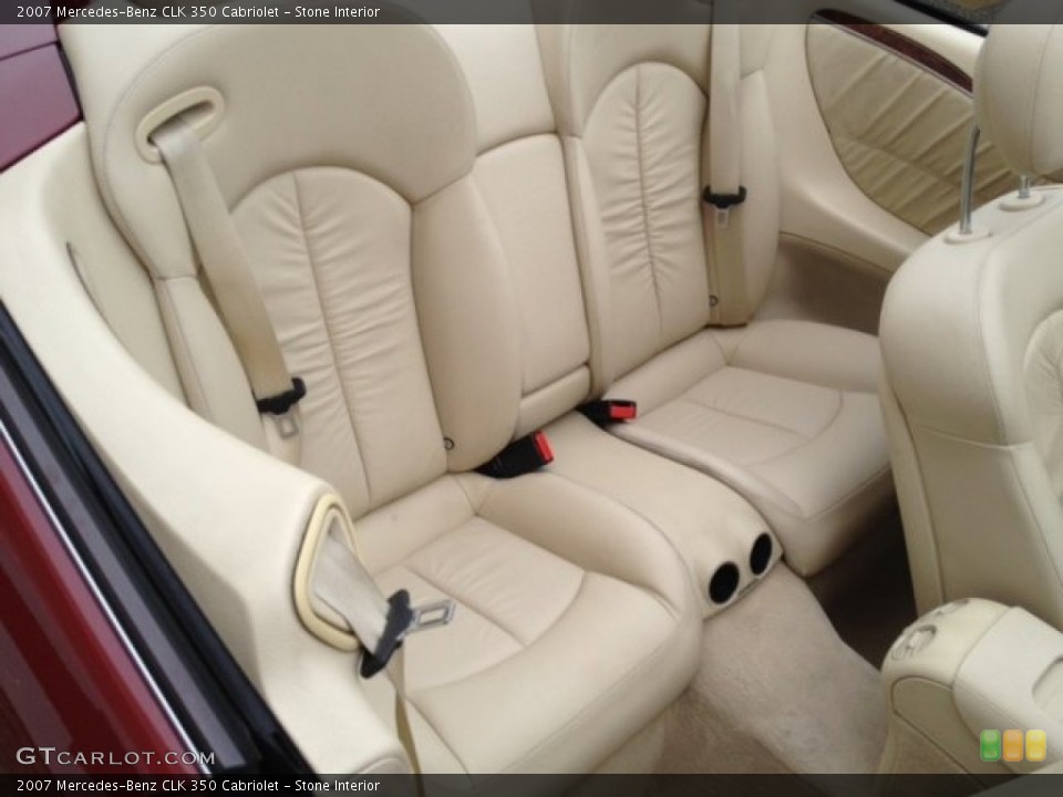 Stone Interior Photo for the 2007 Mercedes-Benz CLK 350 Cabriolet #69078320