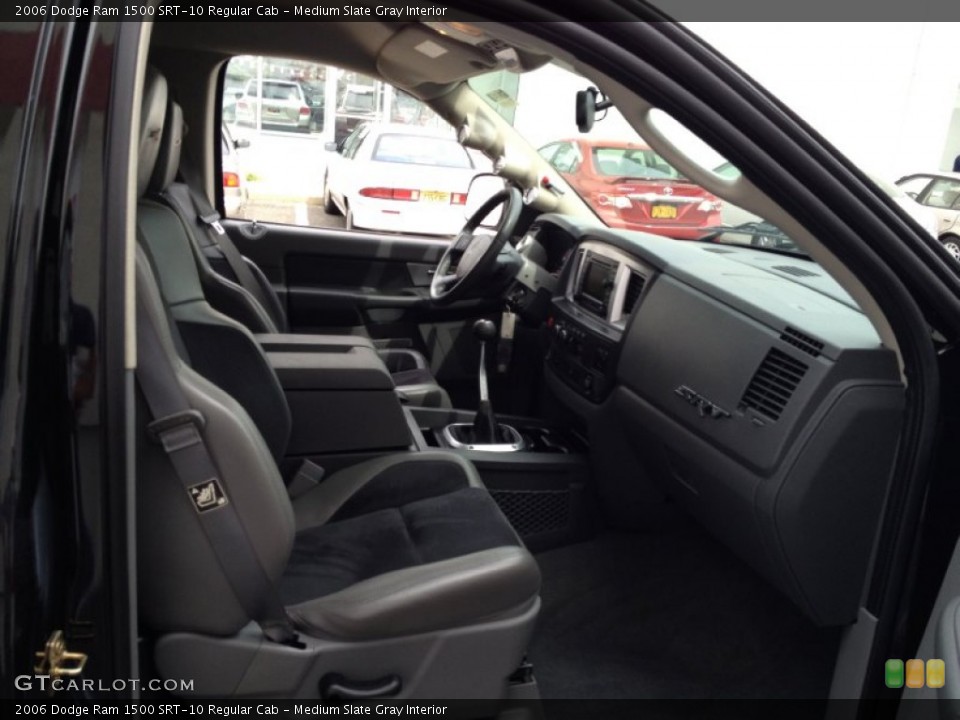 Medium Slate Gray Interior Photo for the 2006 Dodge Ram 1500 SRT-10 Regular Cab #69079461