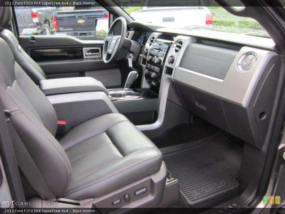 Black Interior Photo for the 2011 Ford F150 FX4 SuperCrew 4x4 #69081158