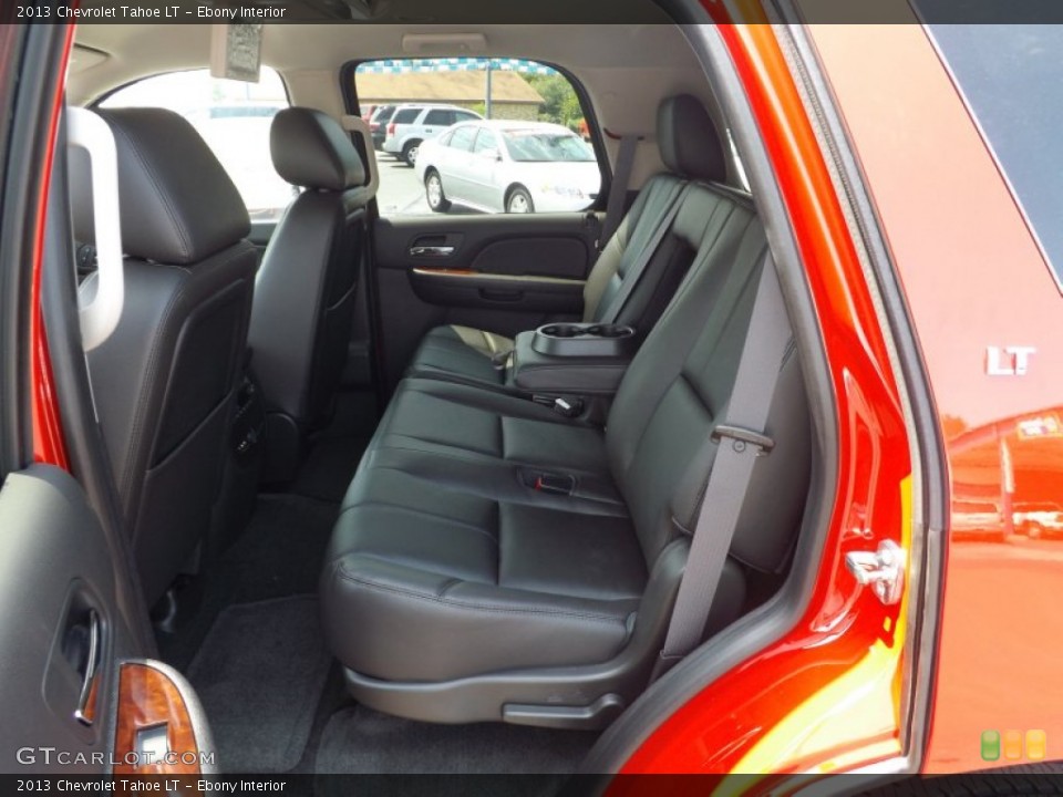 Ebony Interior Rear Seat for the 2013 Chevrolet Tahoe LT #69083174