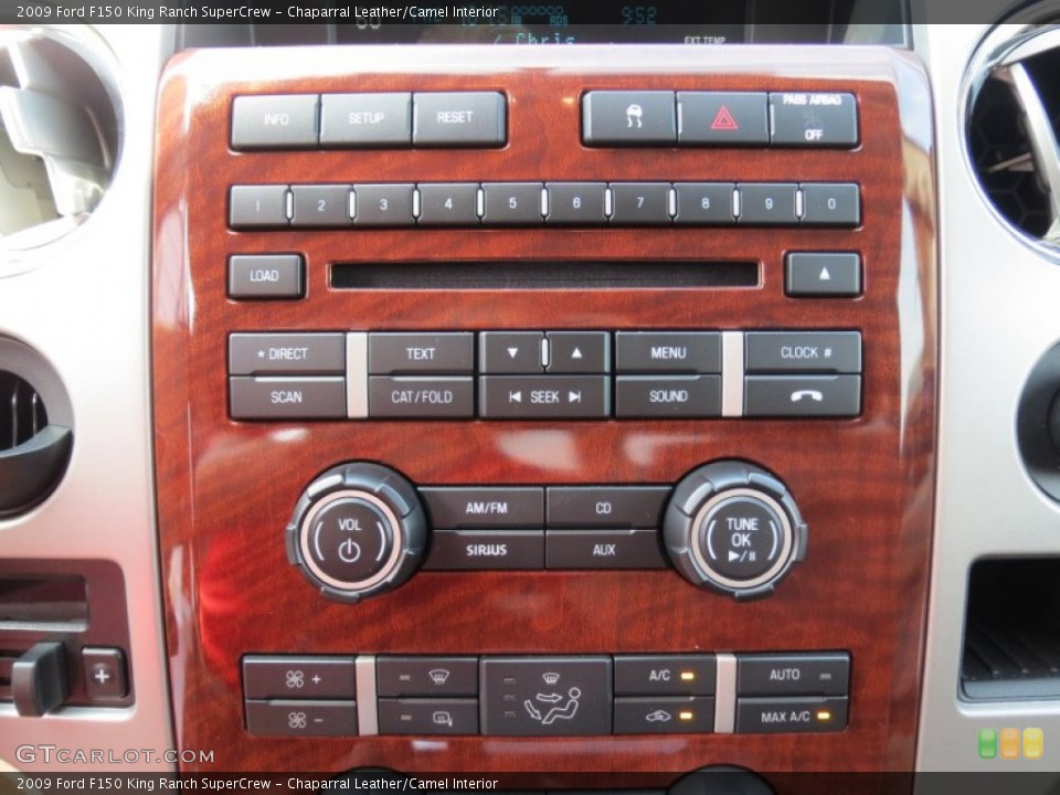 Chaparral Leather/Camel Interior Controls for the 2009 Ford F150 King Ranch SuperCrew #69083924