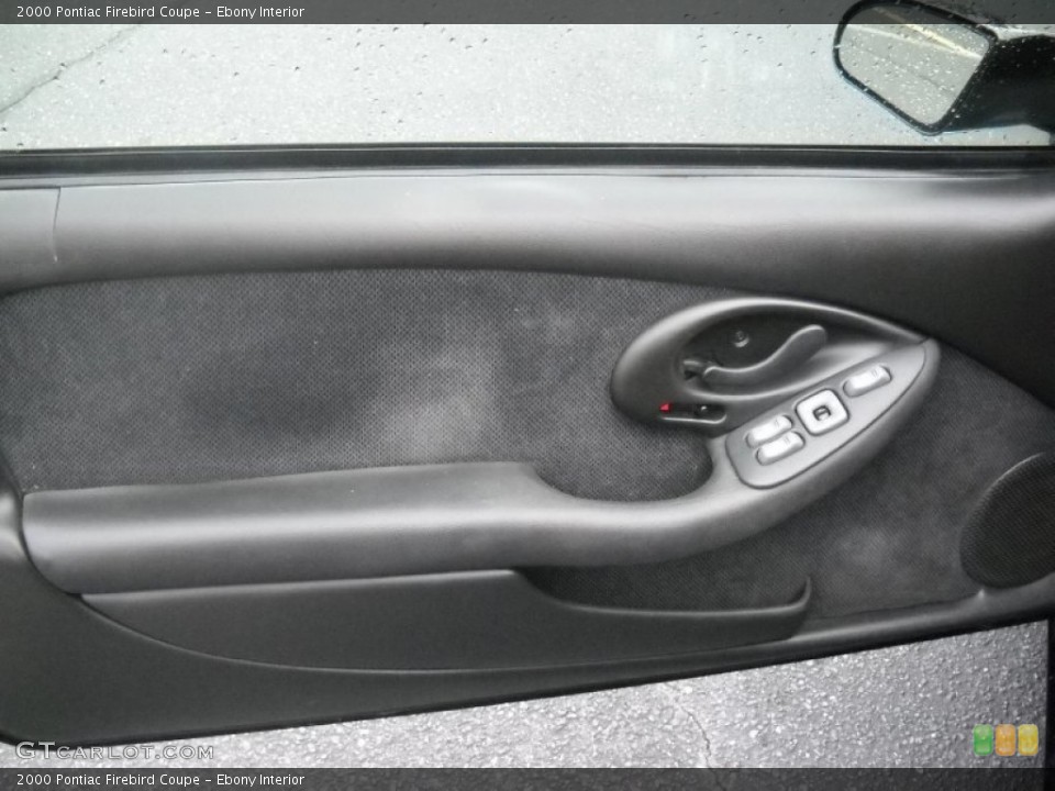 Ebony Interior Door Panel for the 2000 Pontiac Firebird Coupe #69085370