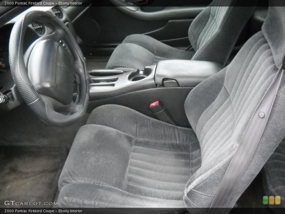 Ebony Interior Photo for the 2000 Pontiac Firebird Coupe #69085376