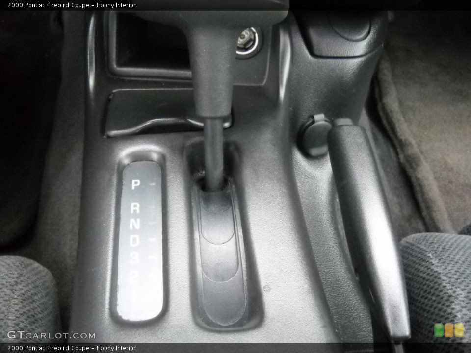 Ebony Interior Transmission for the 2000 Pontiac Firebird Coupe #69085400