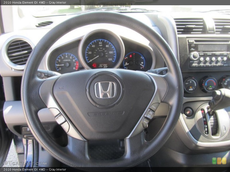 Gray Interior Steering Wheel for the 2010 Honda Element EX 4WD #69086270