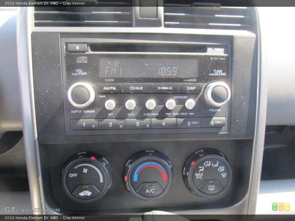 Gray Interior Audio System for the 2010 Honda Element EX 4WD #69086276
