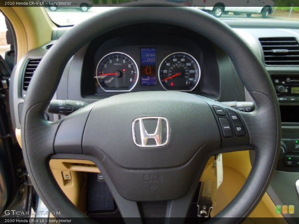 Ivory Interior Steering Wheel for the 2010 Honda CR-V LX #69094907