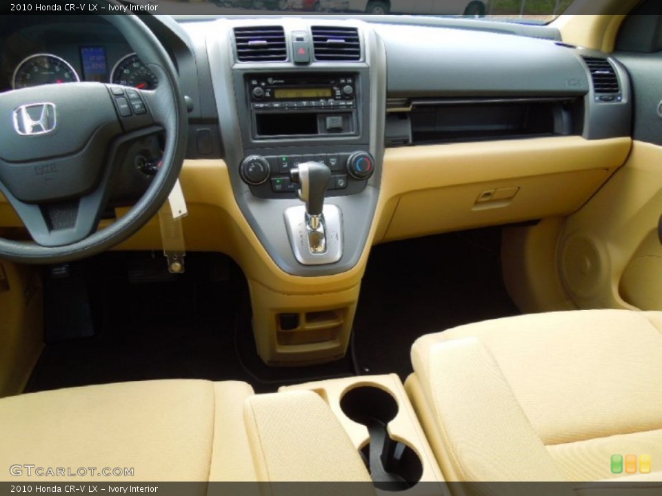 Ivory Interior Dashboard for the 2010 Honda CR-V LX #69094945