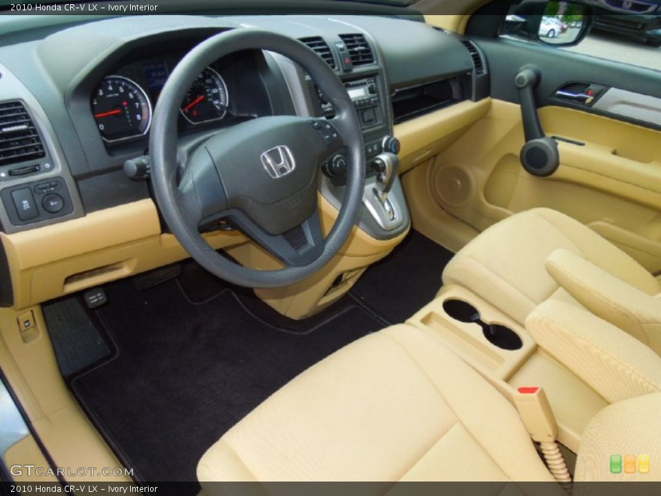 Ivory Interior Prime Interior for the 2010 Honda CR-V LX #69095018