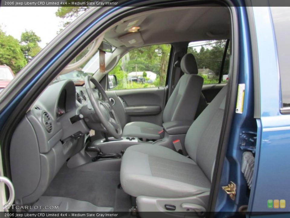 Medium Slate Gray Interior Photo for the 2006 Jeep Liberty CRD Limited 4x4 #69097142