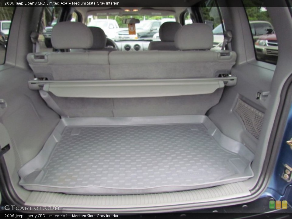 Medium Slate Gray Interior Trunk for the 2006 Jeep Liberty CRD Limited 4x4 #69097226