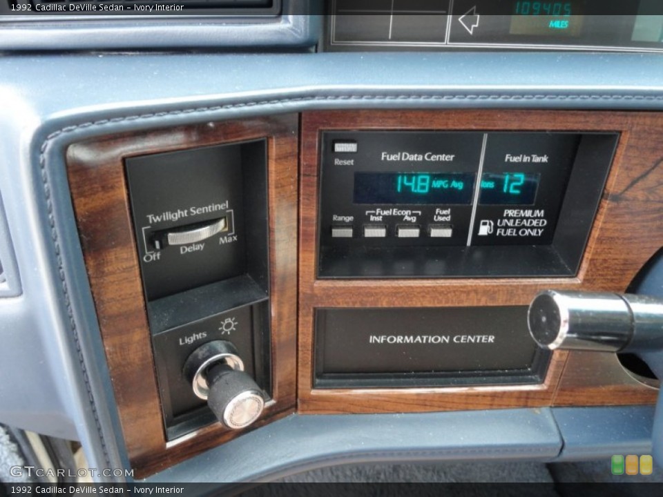 Ivory Interior Controls for the 1992 Cadillac DeVille Sedan #69099076