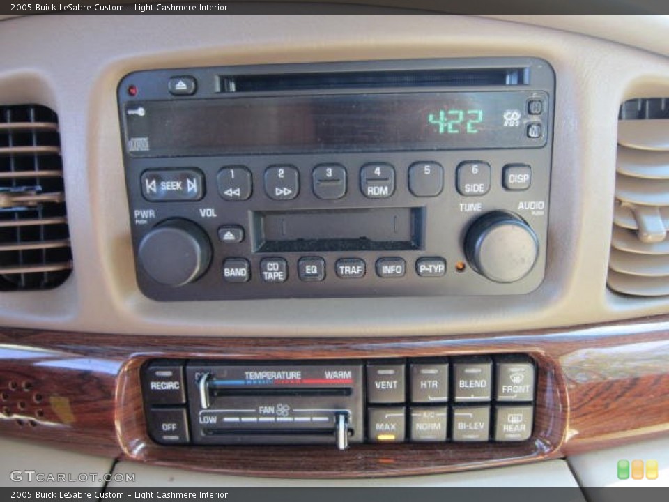 Light Cashmere Interior Audio System for the 2005 Buick LeSabre Custom #69099395
