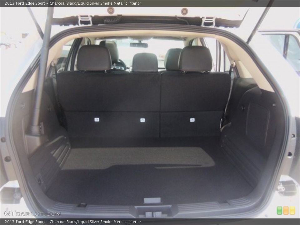Charcoal Black/Liquid Silver Smoke Metallic Interior Trunk for the 2013 Ford Edge Sport #69107399