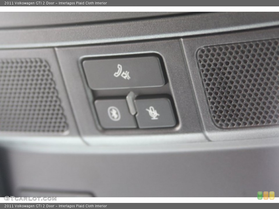 Interlagos Plaid Cloth Interior Controls for the 2011 Volkswagen GTI 2 Door #69107414