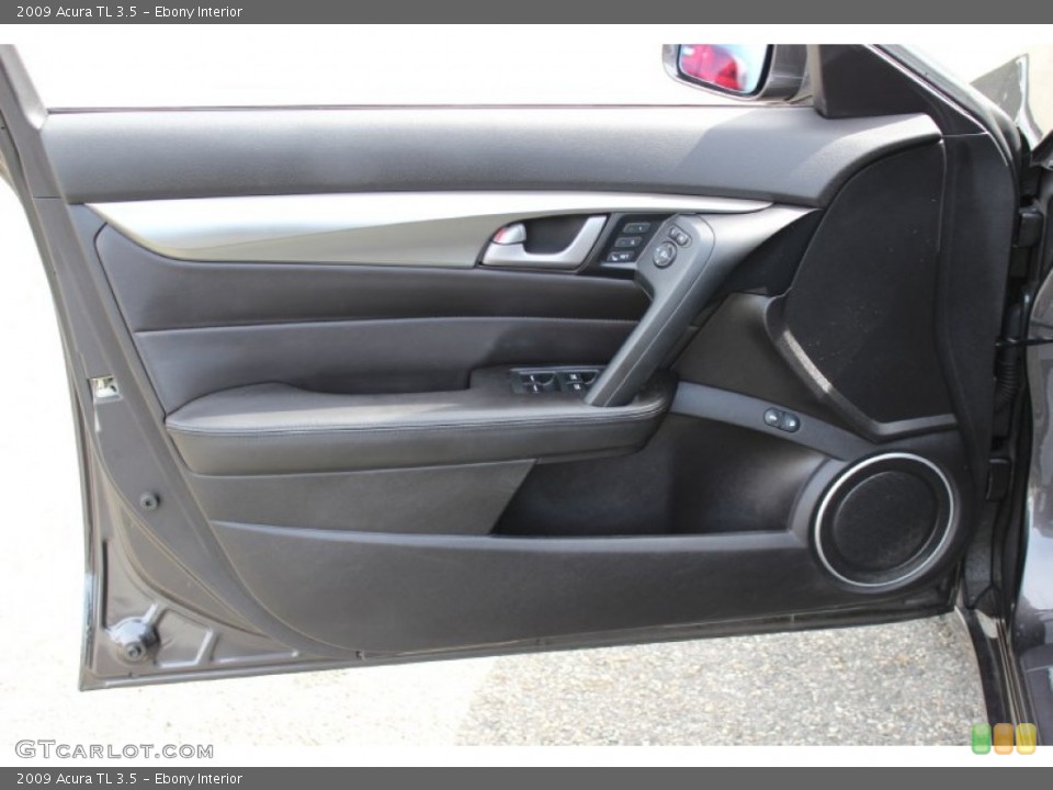 Ebony Interior Door Panel for the 2009 Acura TL 3.5 #69110762