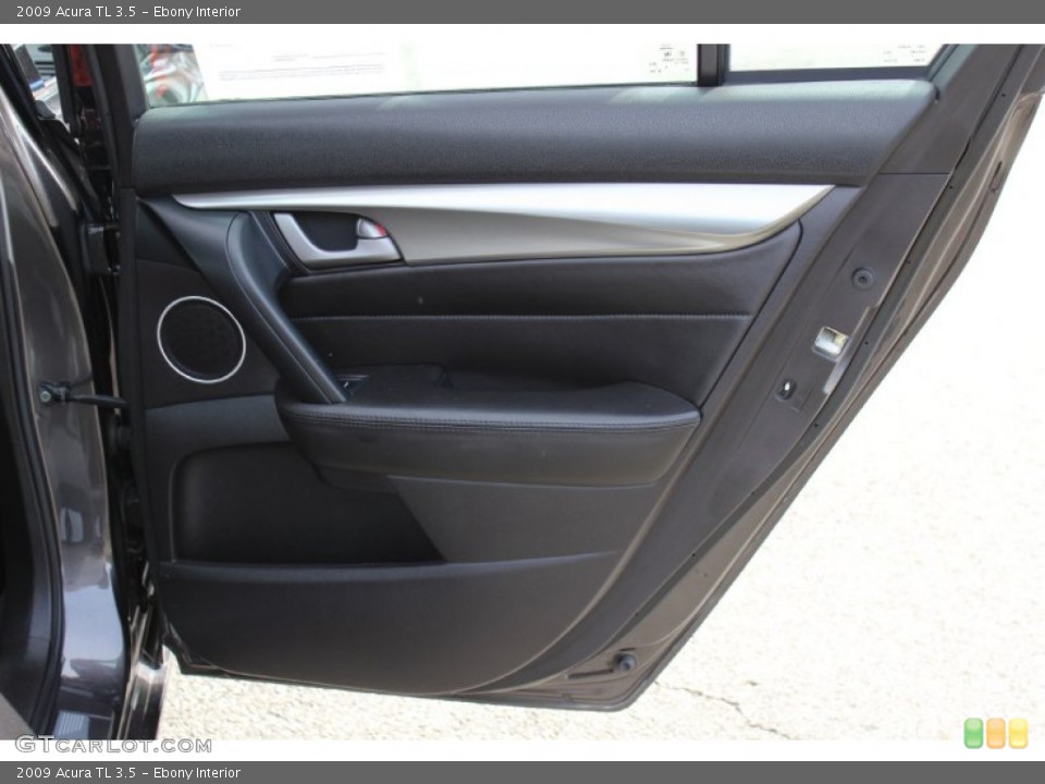 Ebony Interior Door Panel for the 2009 Acura TL 3.5 #69110880