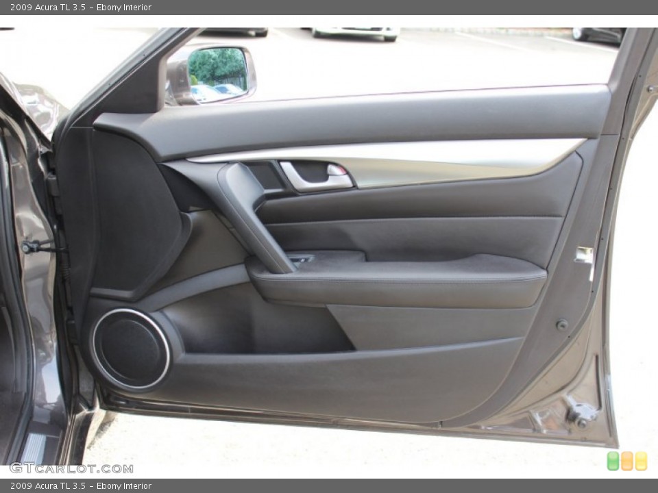 Ebony Interior Door Panel for the 2009 Acura TL 3.5 #69110897