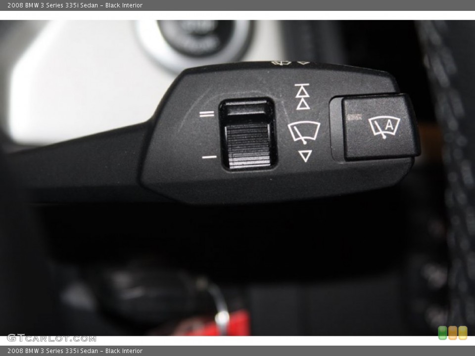 Black Interior Controls for the 2008 BMW 3 Series 335i Sedan #69110996